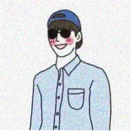 影迷深蓝字母头像
